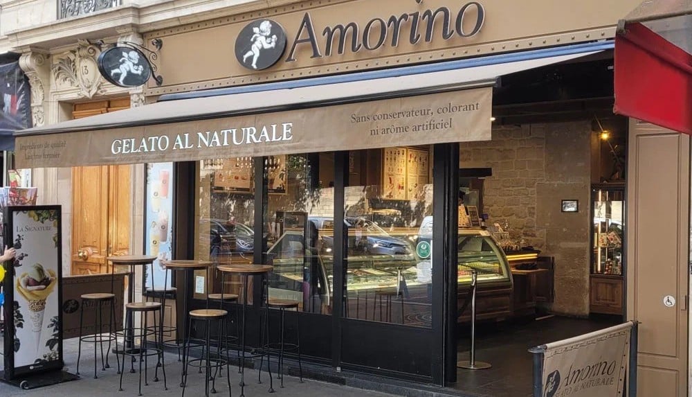 Amorino – Glacier 13 Rue d’Arcole – Paris