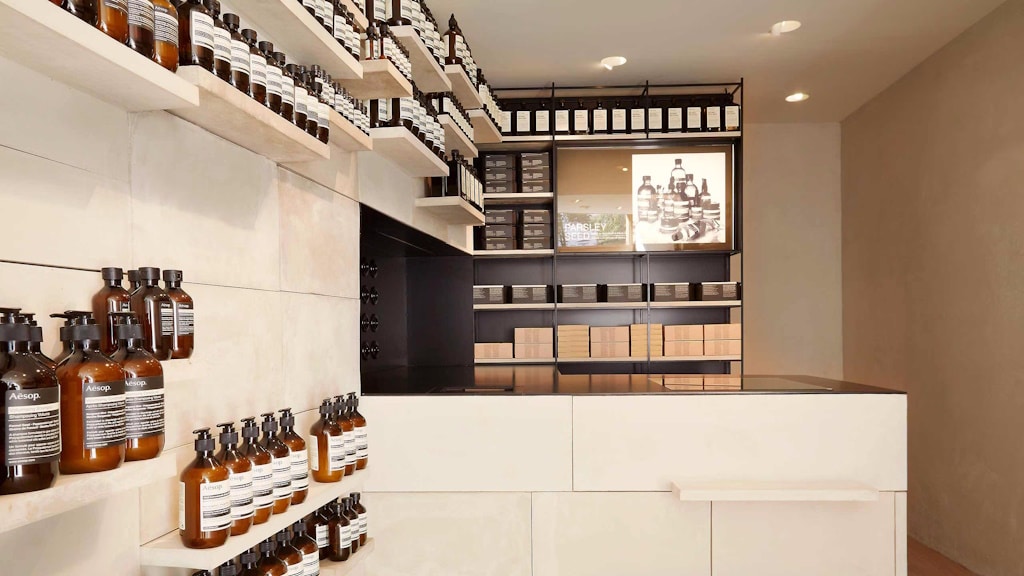 Produits de beauté Aesop, une gamme complète pour le corps entier