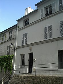 Closet of Erik Satie, french composer and pianist precursor