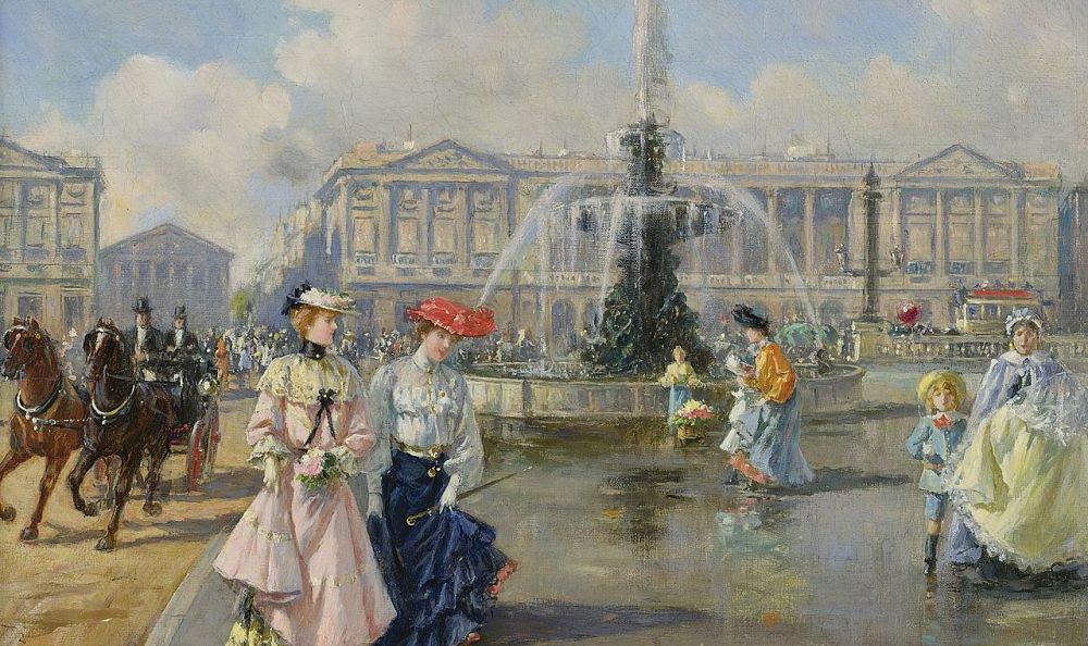 Place de la Concorde, sanglante naissance, grand et central lieu de Paris