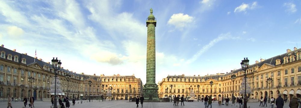 Colonne Vendôme, un fût de bronze fondu avec des canons prussiens