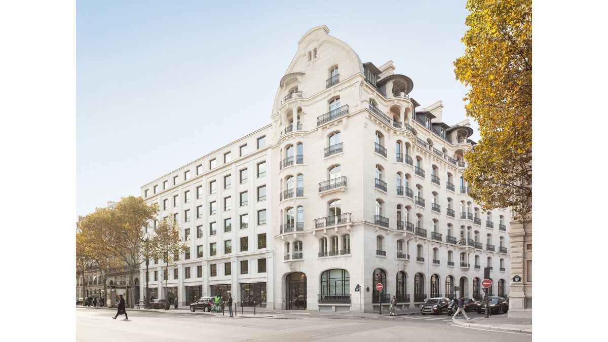 Bâtiment Art Nouveau au 6 avenue Kléber, par Georges Chedanne