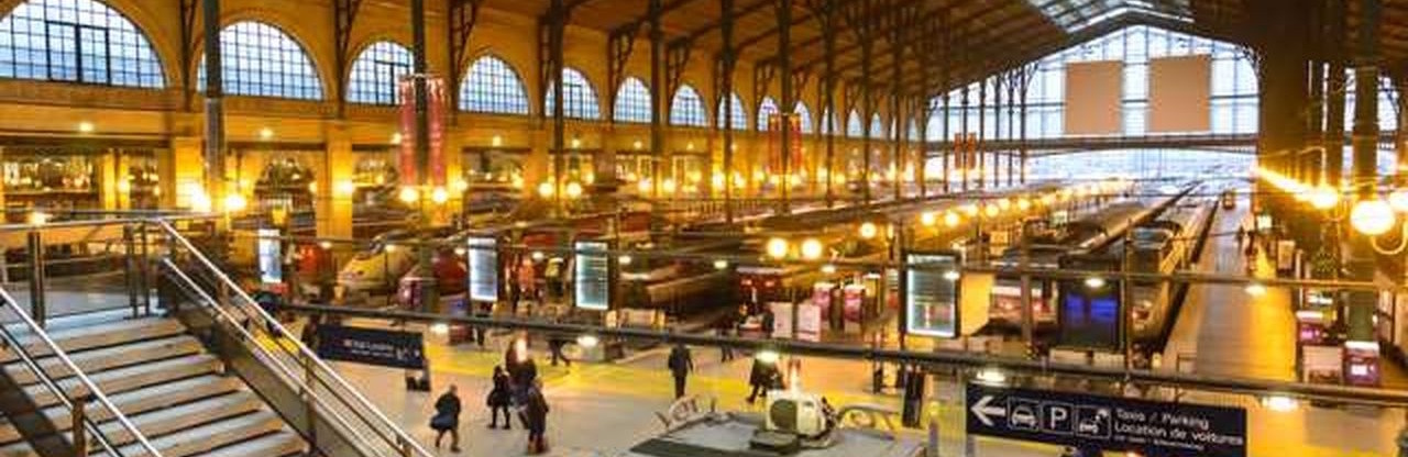 Gare du Nord, le point de départ vers le Nord de la France, la Belgique, la Grande-Bretagne et les Pays-Bas