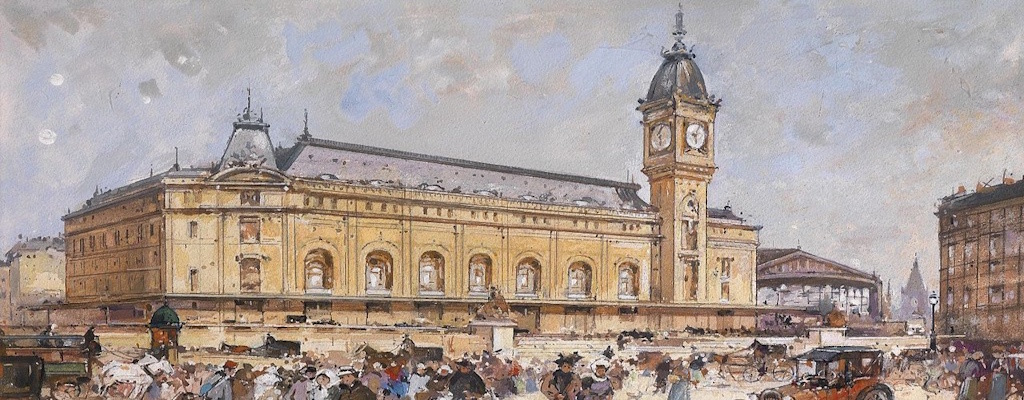 Gare de Lyon, souvent la gare des vacances
