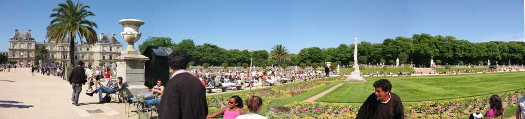 Jardin du Luxembourg et le quartier environnant