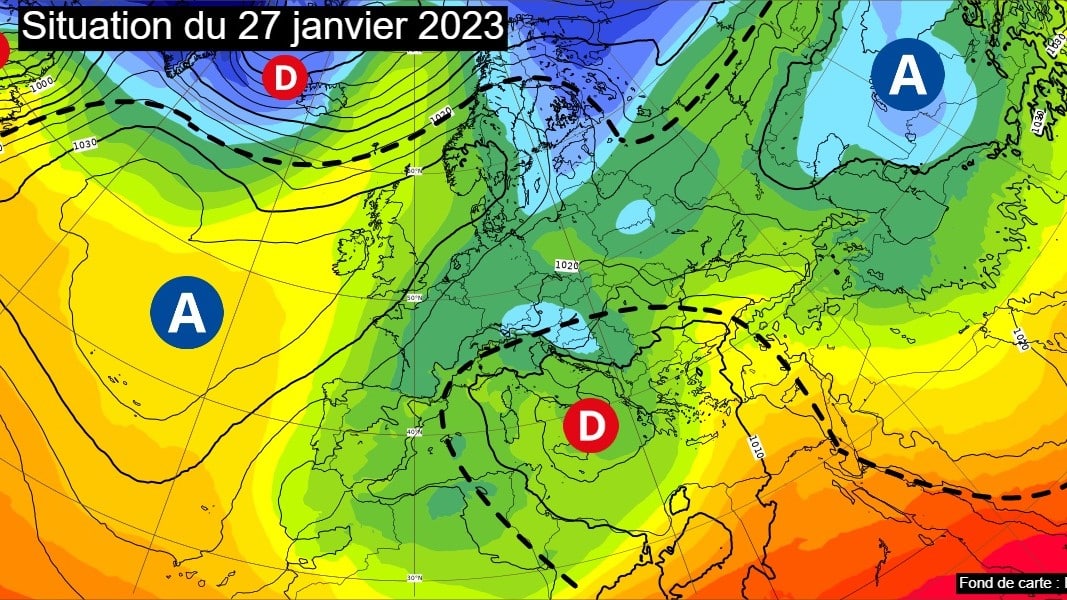 Climat en France-anti-cyclone-acores-prevision-temps-a-venir