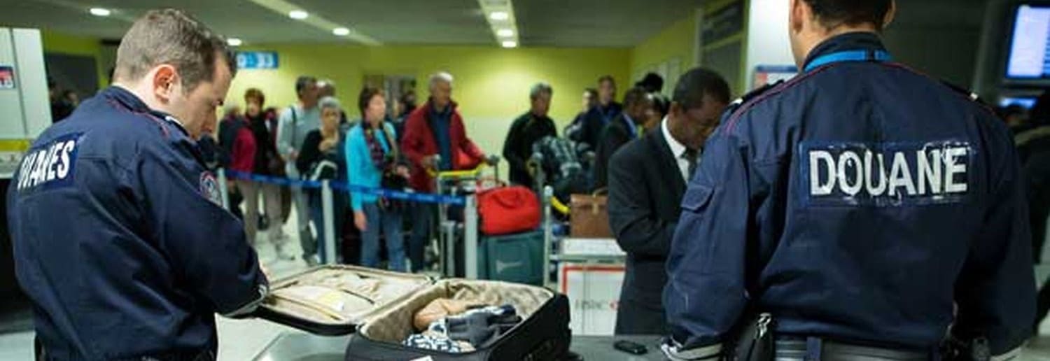 Règles douanières pour entrer en France-aeroport-cdg