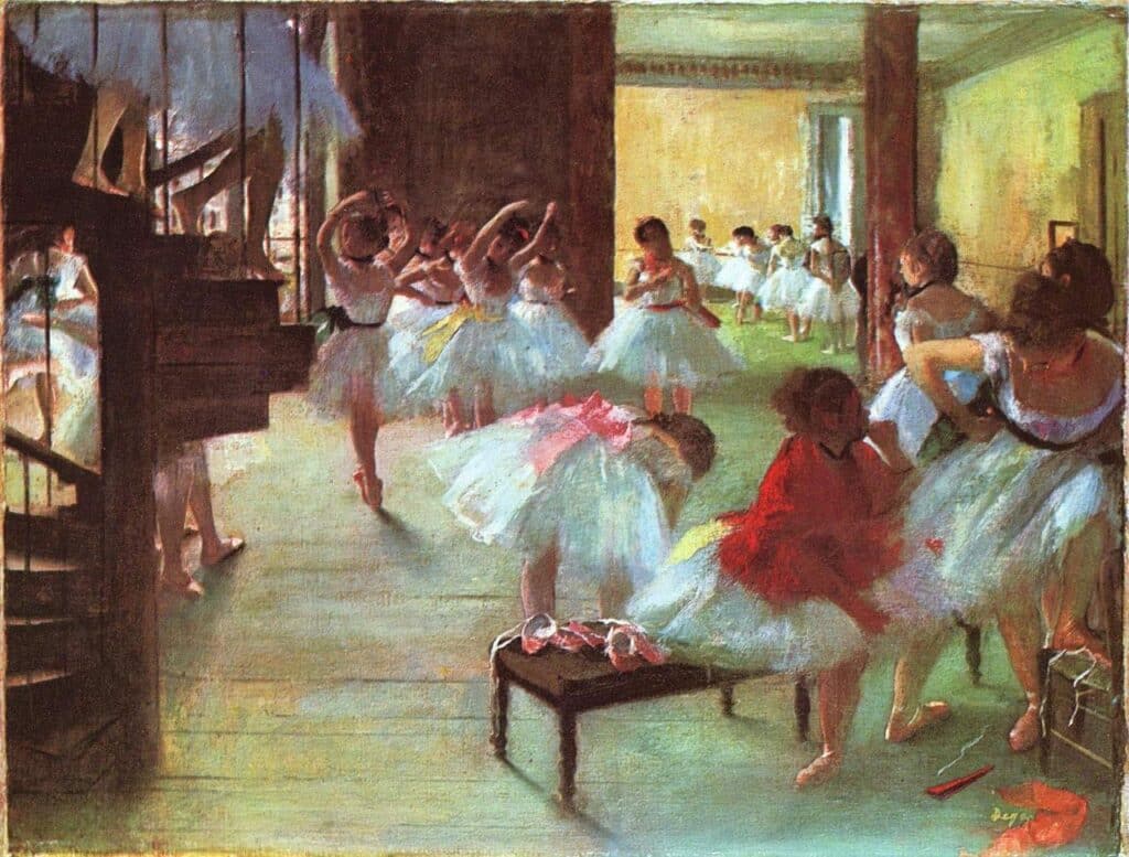 Impressionists-movement-degas-ecole-de-danse