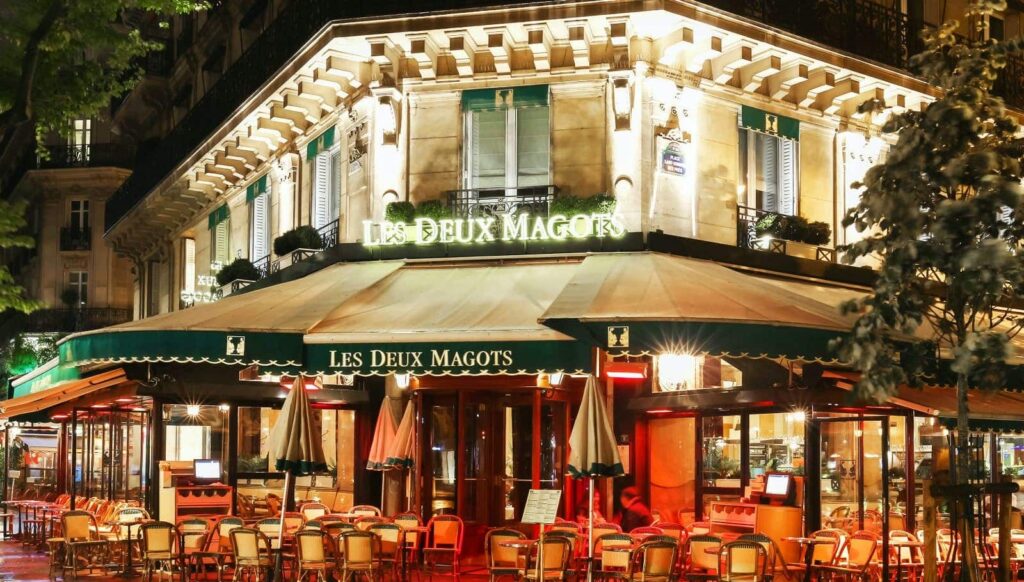 deux-magots-saint-germain-des-prés-where-are-Paris jewelers specializing in precious stones
