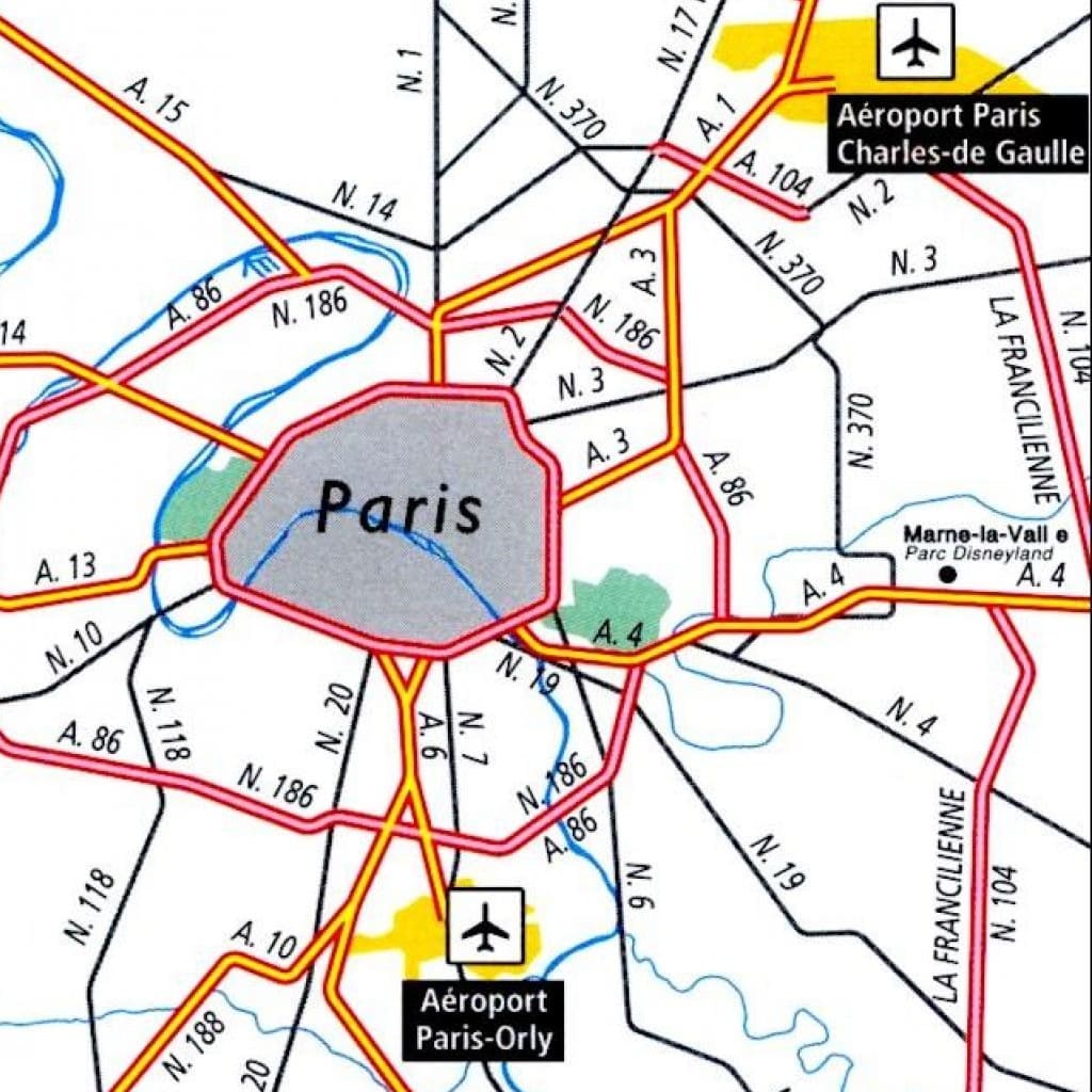 Paris-airports-location