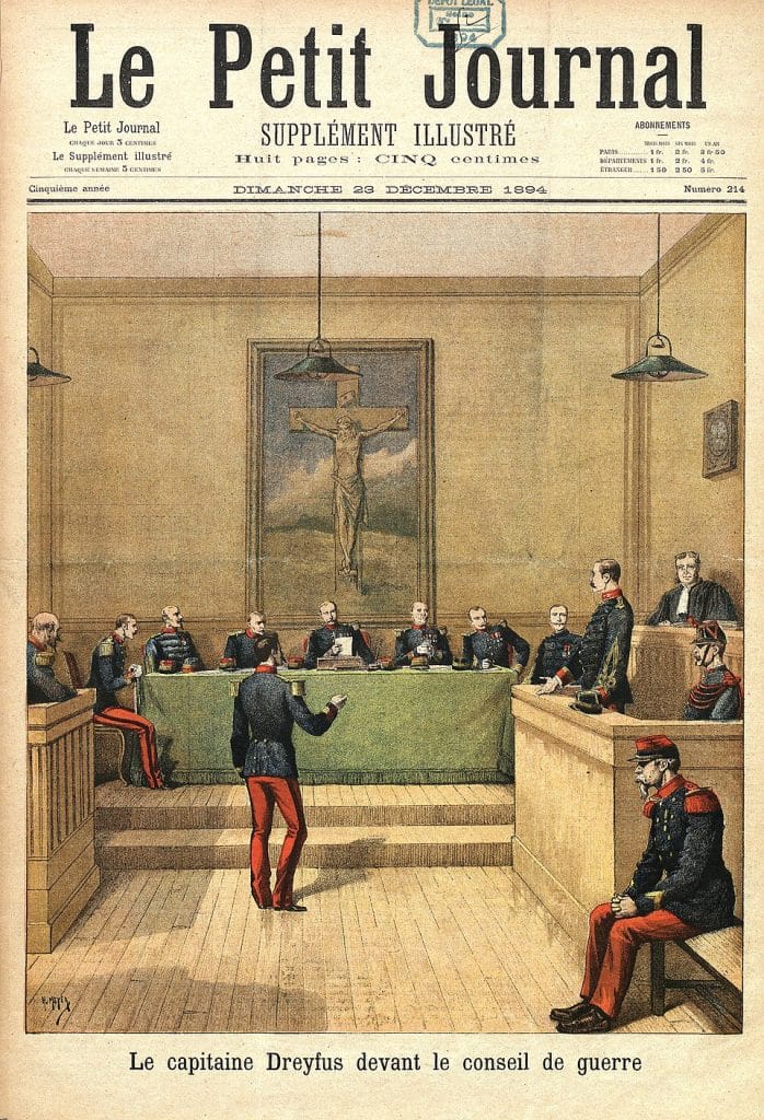 Jews-dreyfus-in-court
