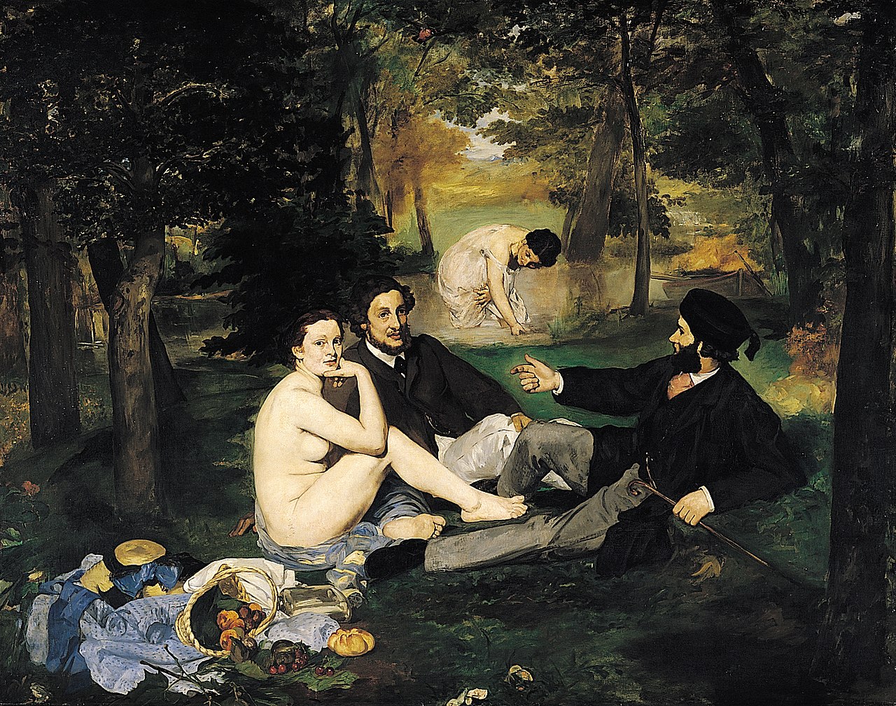 Mouvement des impressionnistes-Édouard_Manet_-_Le_Déjeuner_sur_l'herbe.jpg