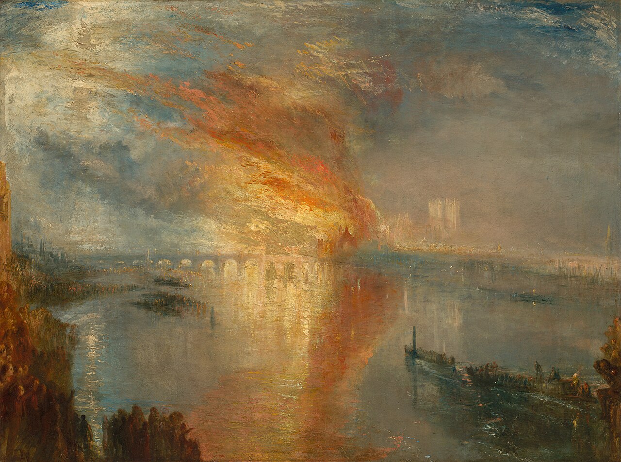 Mouvement des impressionnistes-Joseph_Mallord_William_Turner_-_The_Burning_of_the_Houses_of_Lords_and_Commons,_16_October_1834