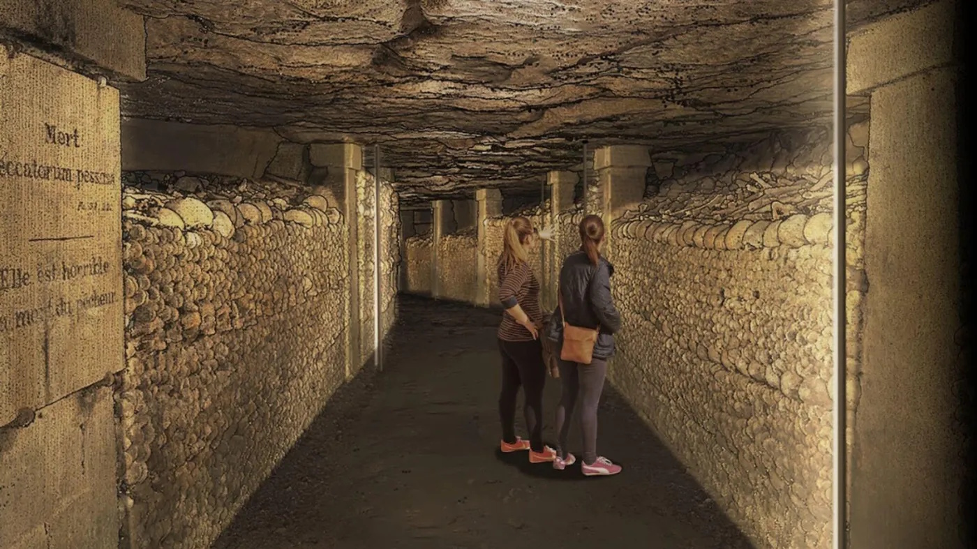 Visiter les catacombes de Paris-allee.jpg