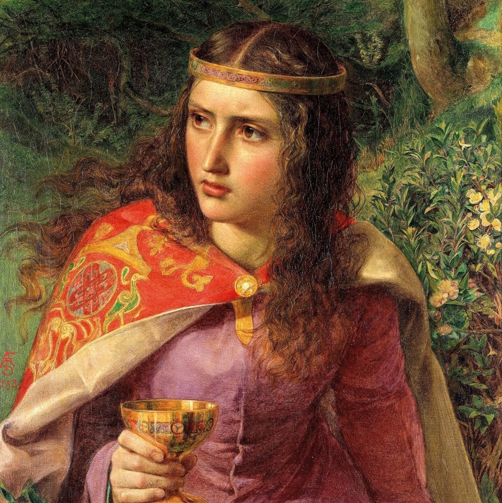 13 legendes francaises- Aliénor d’Aquitaine-Frederick_Sandys,_1858.jpg