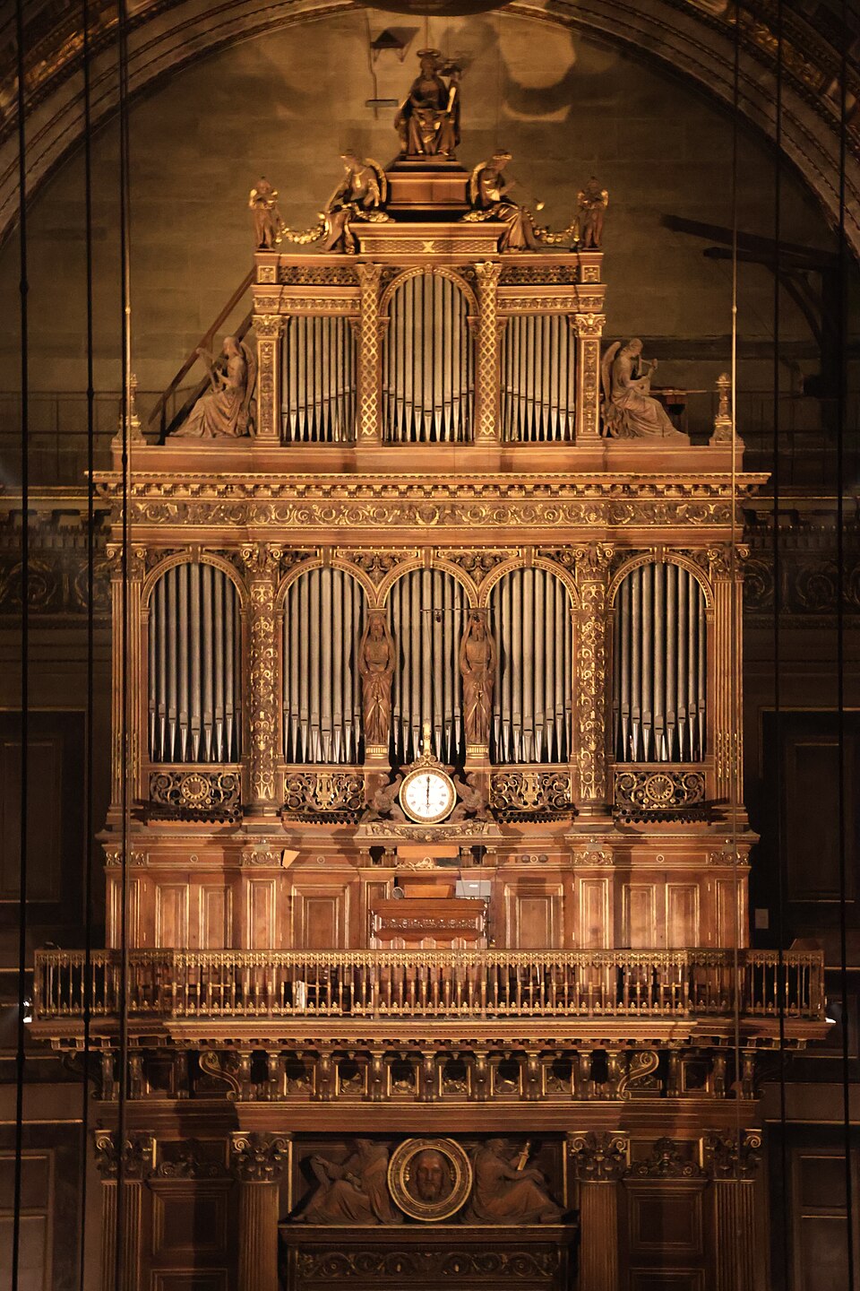 Église de la Madeleine et le Regis College Combined Choirs-Eglise de la Madeleine-Grand_orgue.jpg