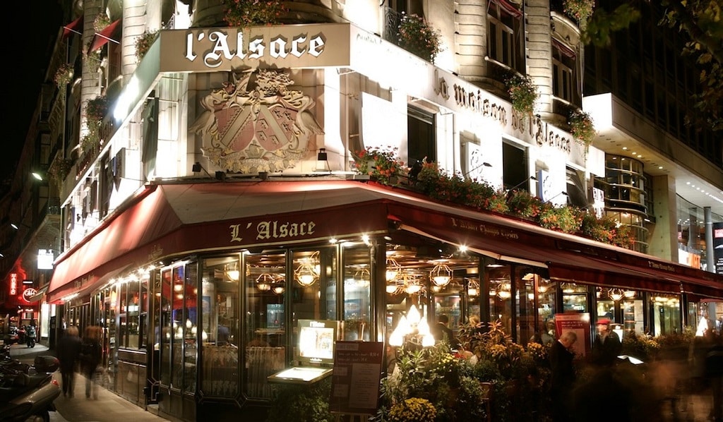Alsace Brasserie - L'Alsace à Paris