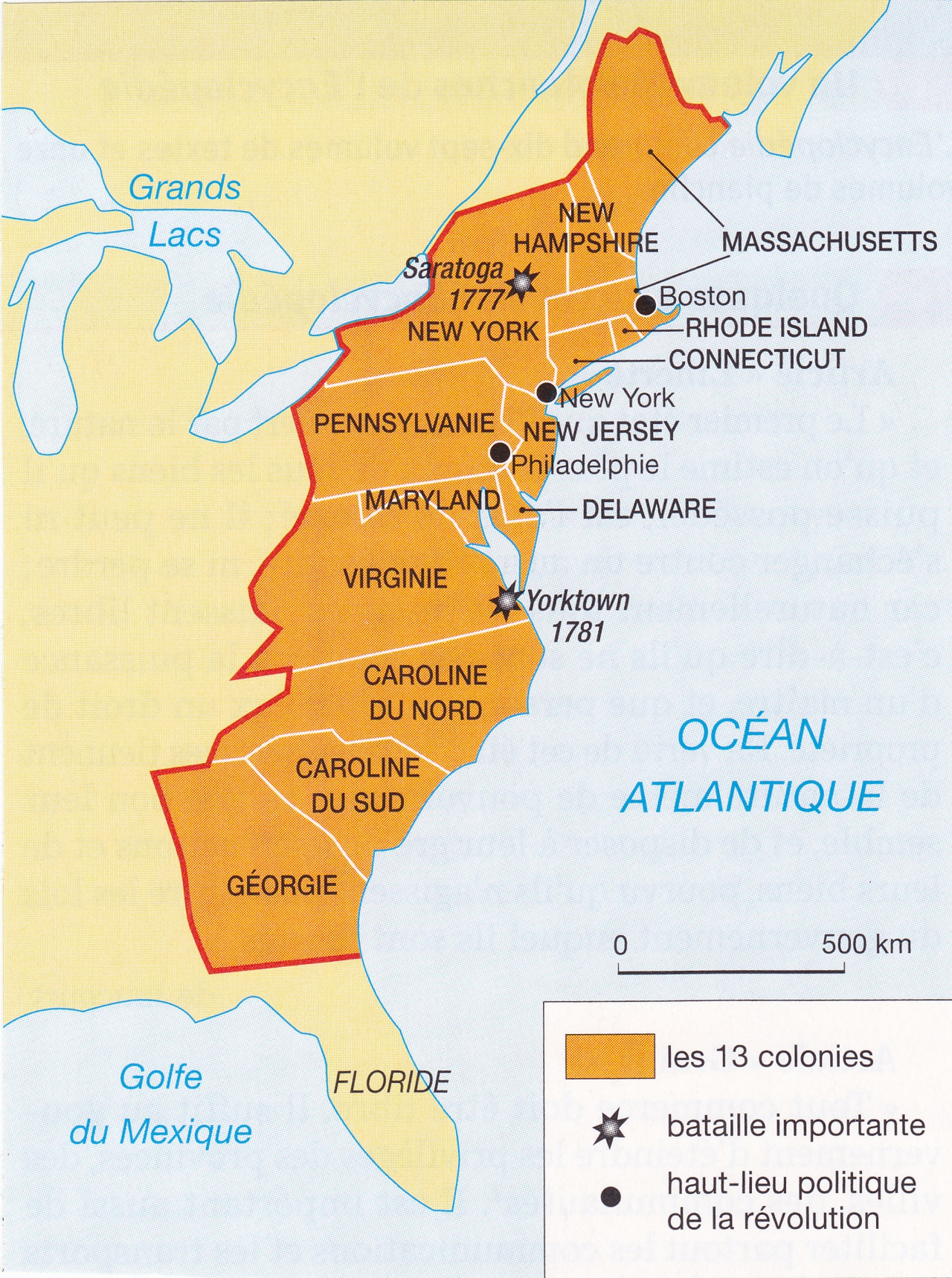 Alliance franco-américaine de 1778-americaine-13-etats-origine.jpg