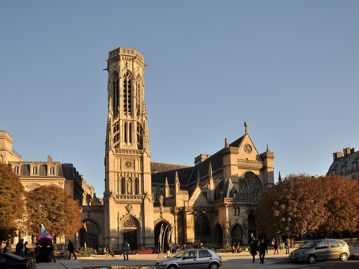 Eglise Saint-Germain-l'Auxerrois, gothique, royale, chargée d'histoire