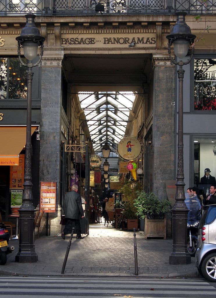 Passage des Panoramas-entree