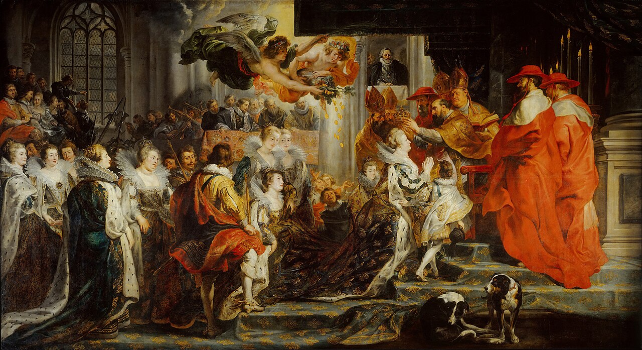 Henri IV et la reconquête du trône-couronnement-marie-de-medicis-la-veille-assassinat-henri.jpg